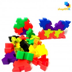 (HL6131) Puzzle Toys Block Triangle Color 